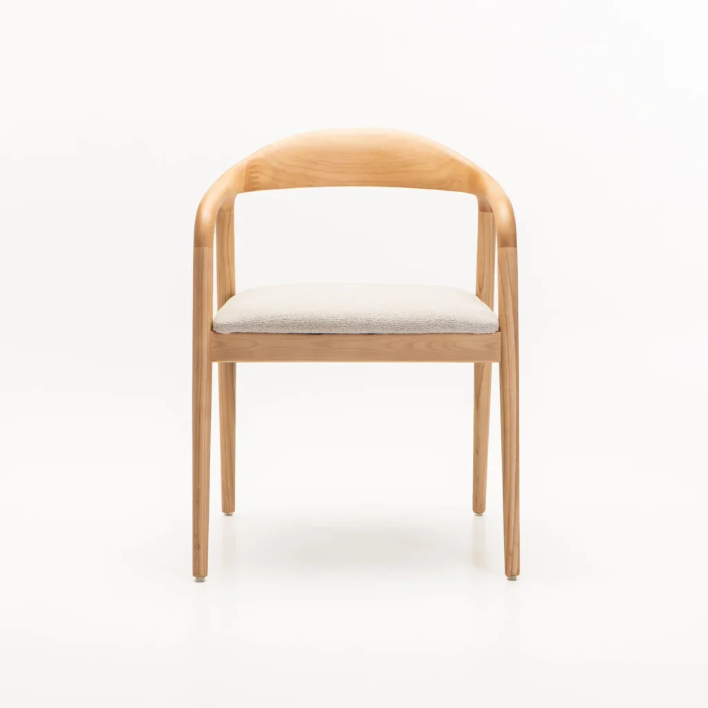 ALINA WOODEN DINING CHAIR - Image 2
