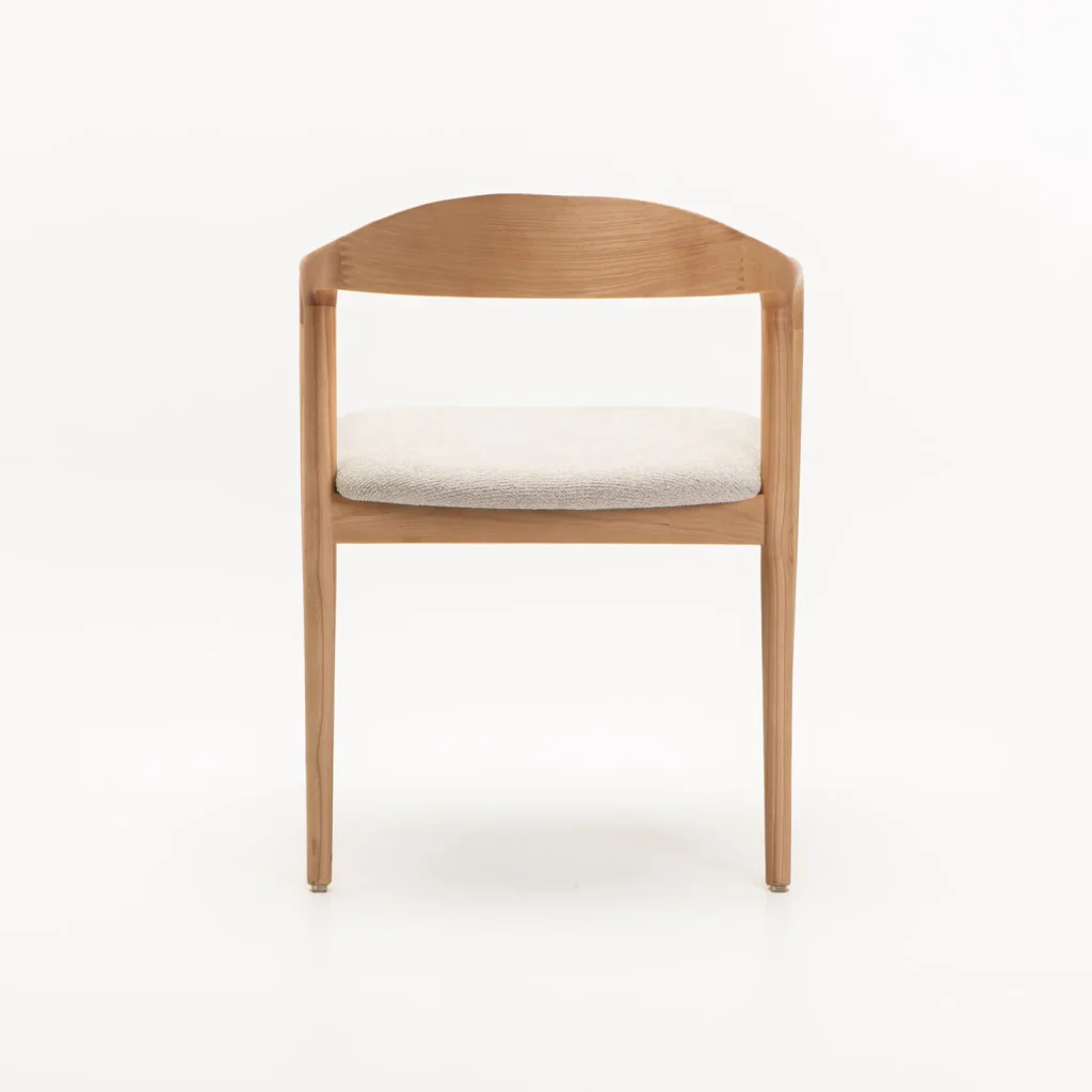 ALINA WOODEN DINING CHAIR - Image 4