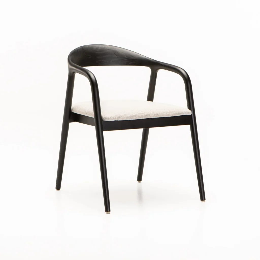 ALINA WOODEN DINING CHAIR - Image 6