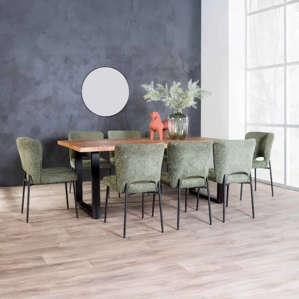 DIYA SOLID WOOD DINING TABLE - Image 56