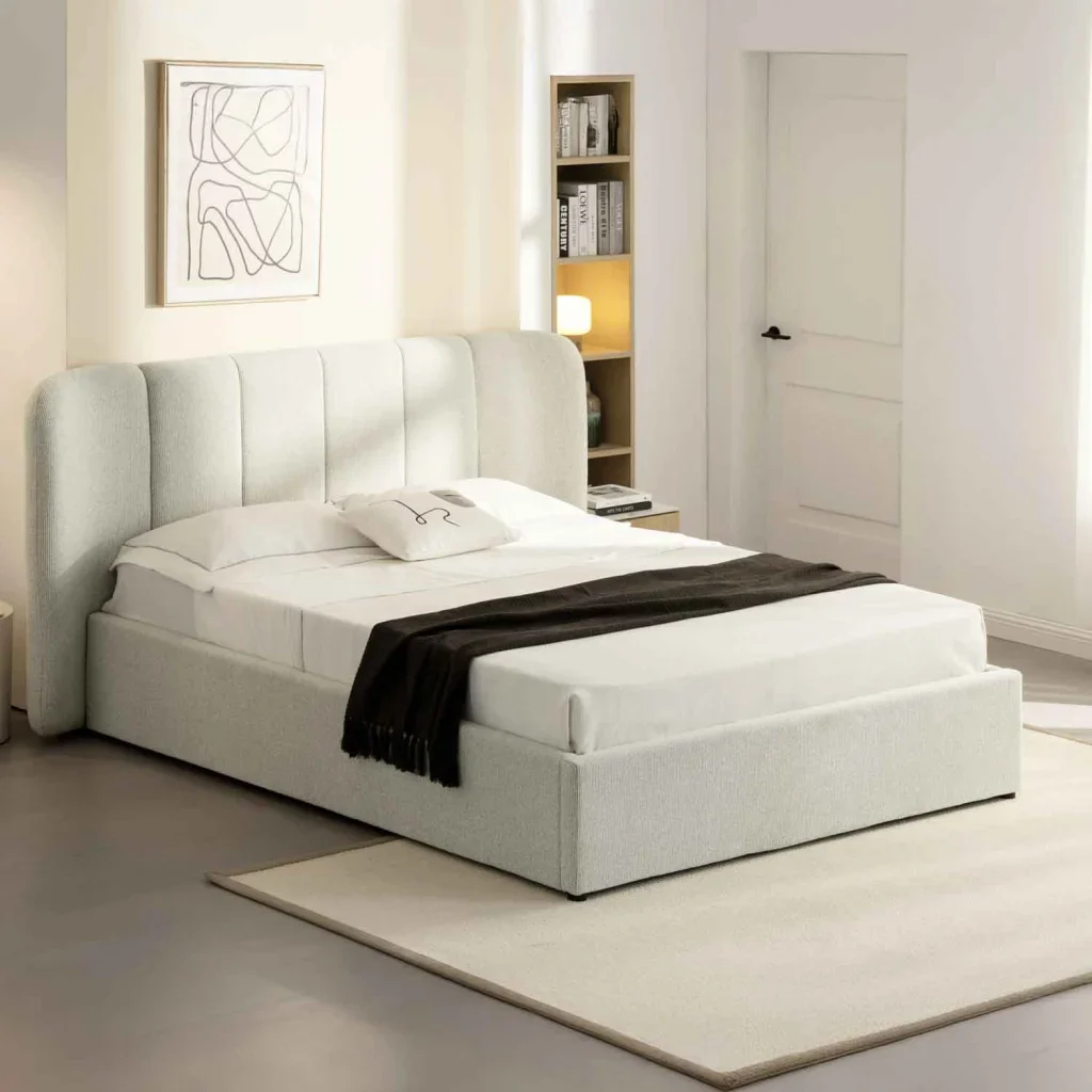 EDEN TEXTURED FABRIC BED