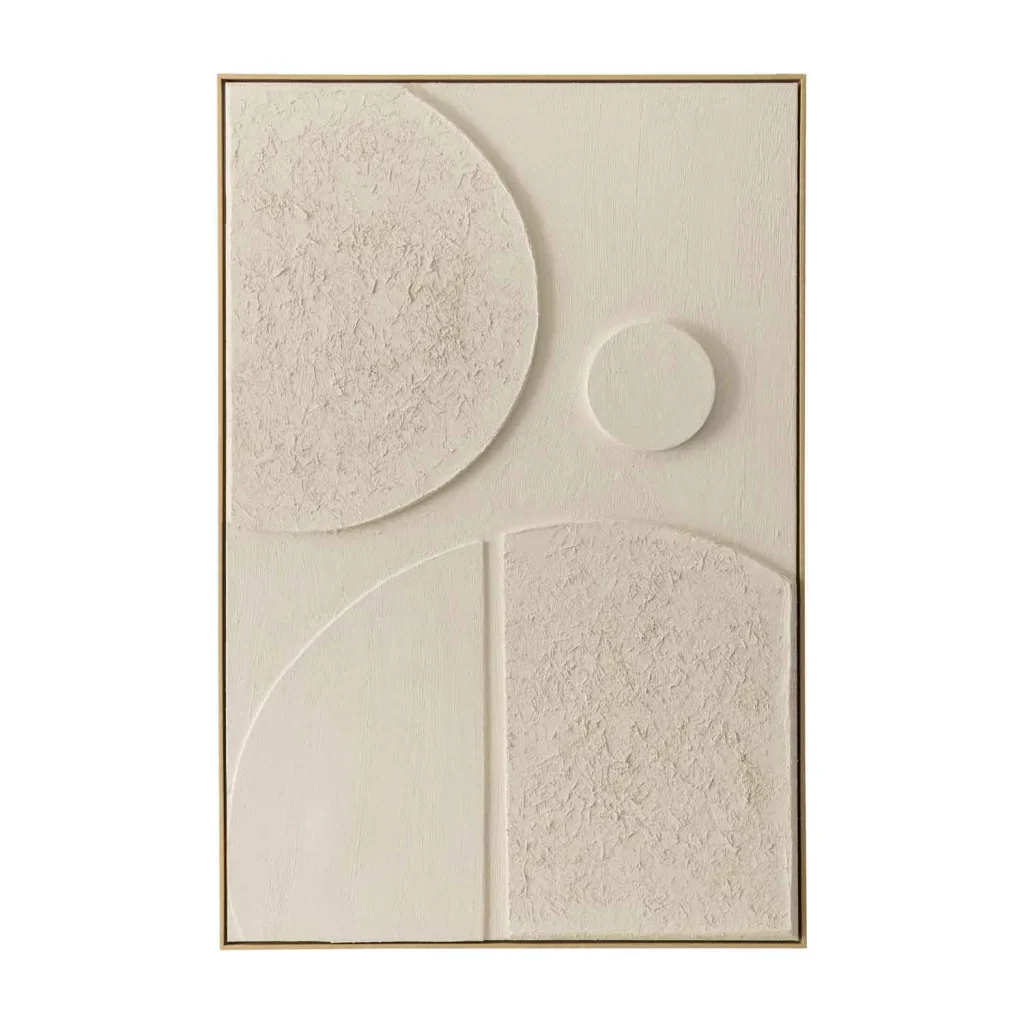 FRAMED ART 10 ECLIPSE 120x80cm WOOD GRAIN FRAME