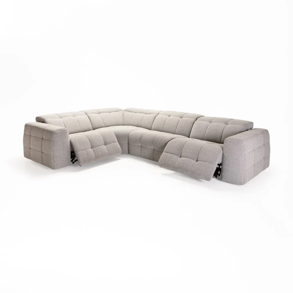JULIO FABRIC ELECTRIC POWER RECLINER CORNER UNIT