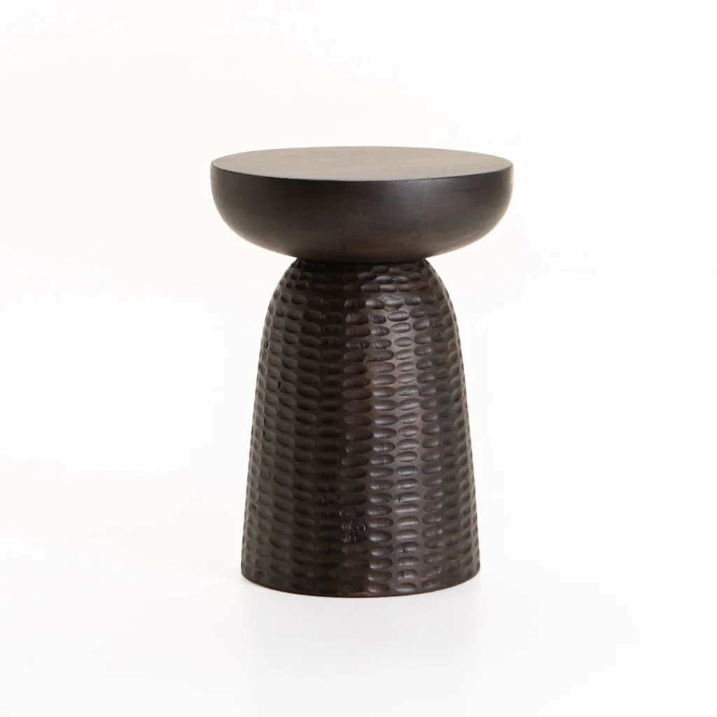 SONA SOLID WOOD SIDE TABLE